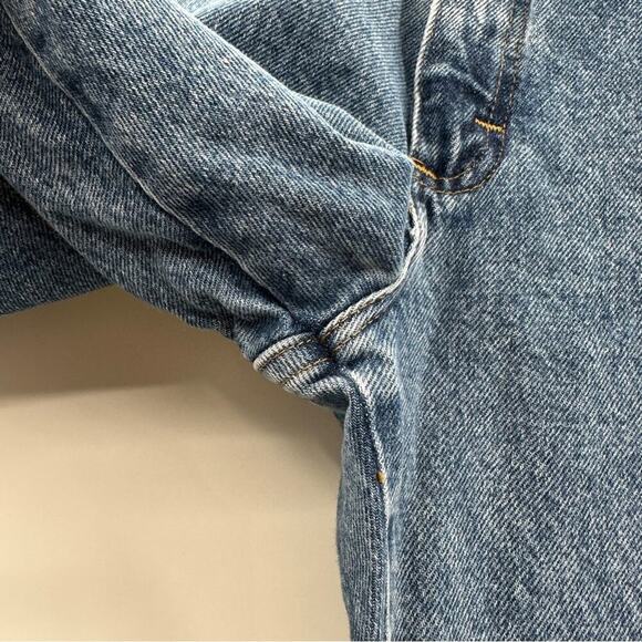 Wrangler Medium Wash Mid Rise Straight Leg Work Jeans Size 36 x 32 - Picture 5 of 6